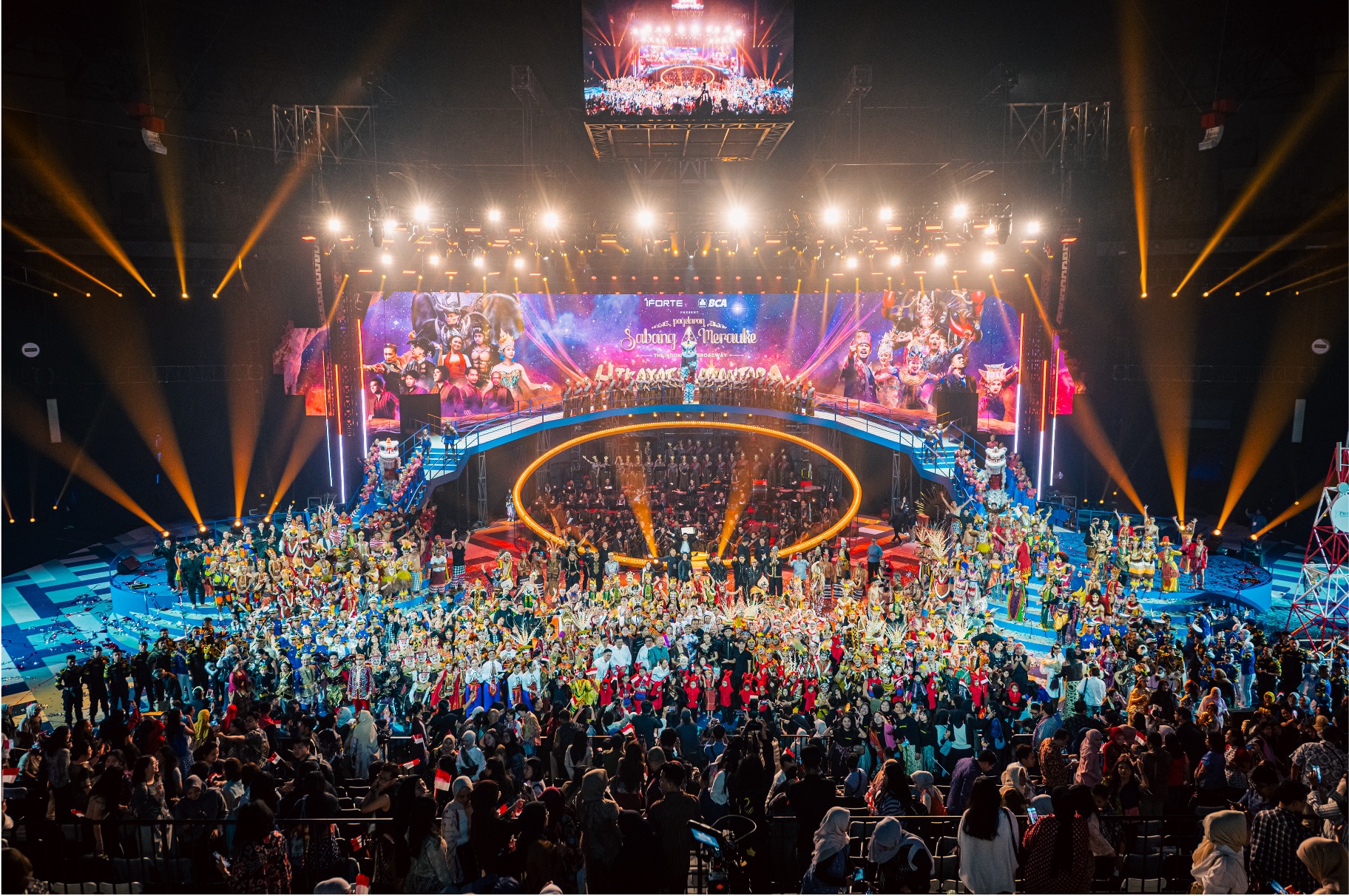 Panggung Kolosal Pagelaran Sabang Merauke The Indonesian Broadway Hadirkan Kembali Kekayaan Hikayat Nusantara